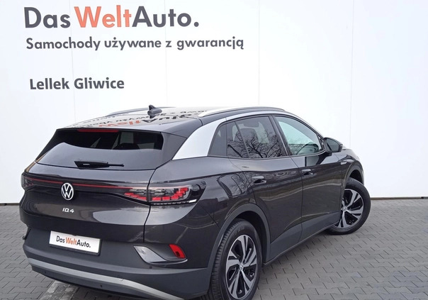 Volkswagen ID.4 cena 138000 przebieg: 10138, rok produkcji 2021 z Gliwice małe 379